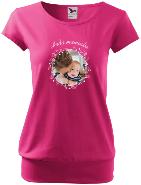 Dámské tričko Hrdá maminka