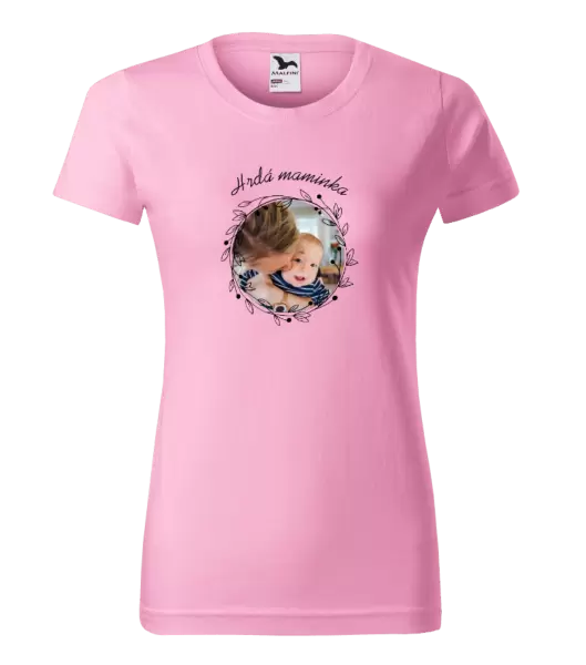 Dámské tričko Hrdá maminka