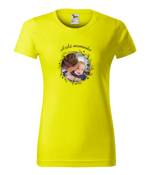Dámské tričko Hrdá maminka
