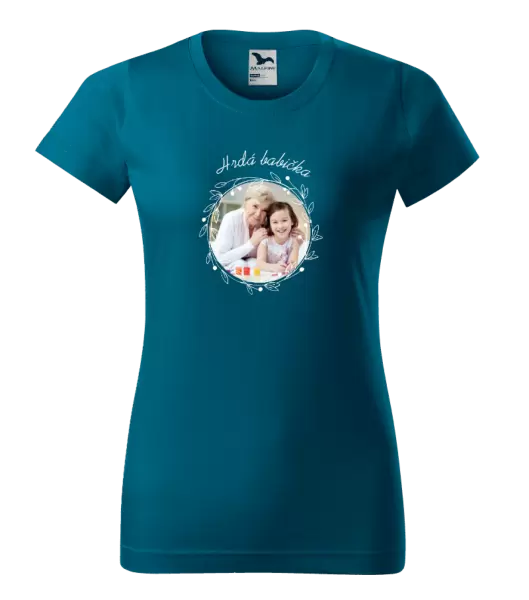 Dámské tričko Hrdá babička