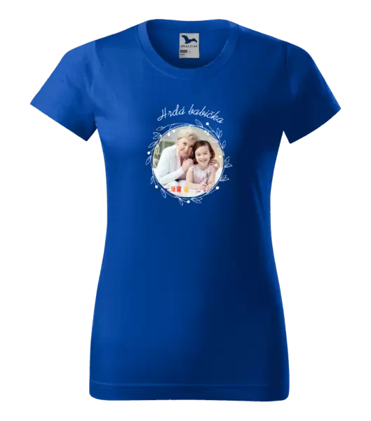 Dámské tričko Hrdá babička