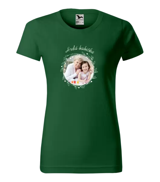 Dámské tričko Hrdá babička