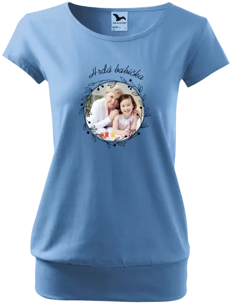 Dámské tričko Hrdá babička