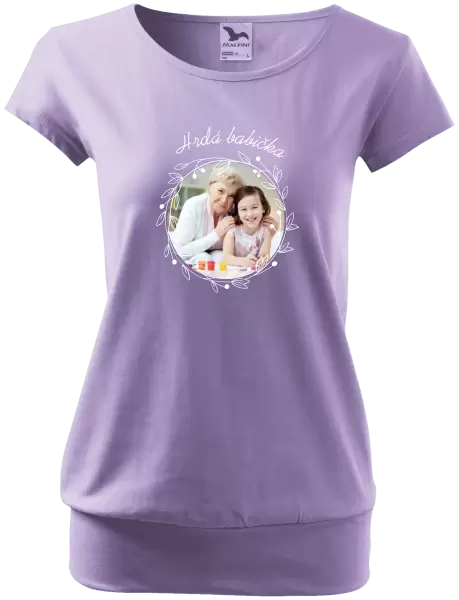Dámské tričko Hrdá babička