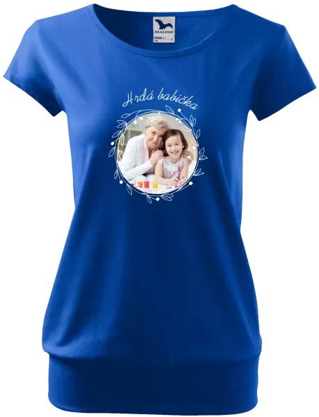 Dámské tričko Hrdá babička