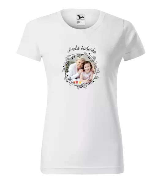 Dámské tričko Hrdá babička