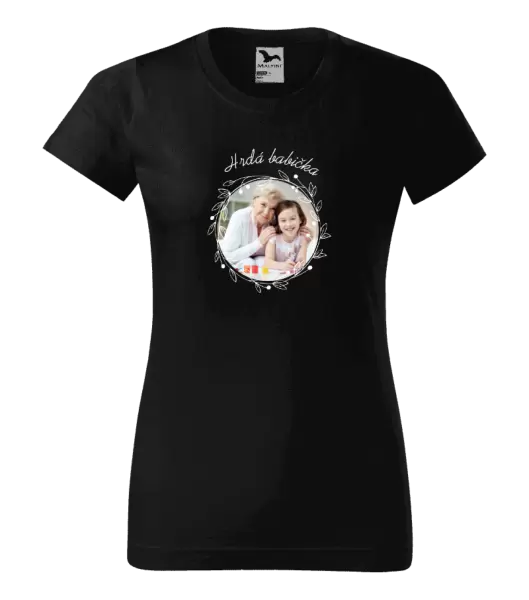 Dámské tričko Hrdá babička