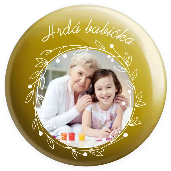 Placka Hrdá babička