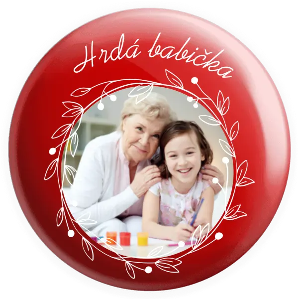 Placka Hrdá babička