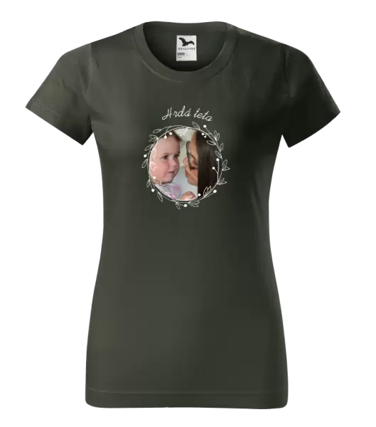 Dámské tričko Hrdá teta