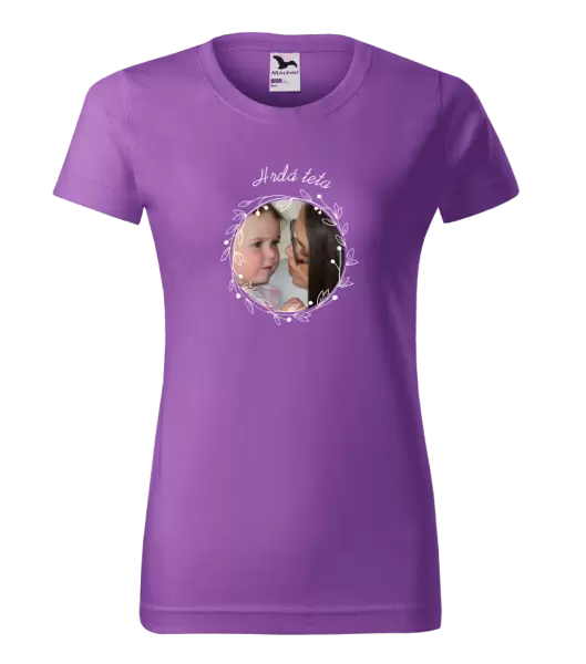 Dámské tričko Hrdá teta