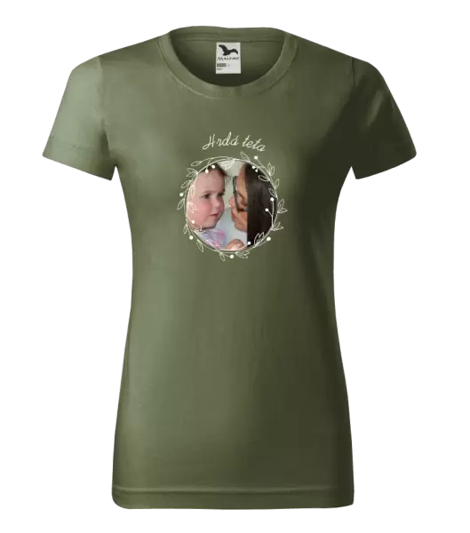 Dámské tričko Hrdá teta