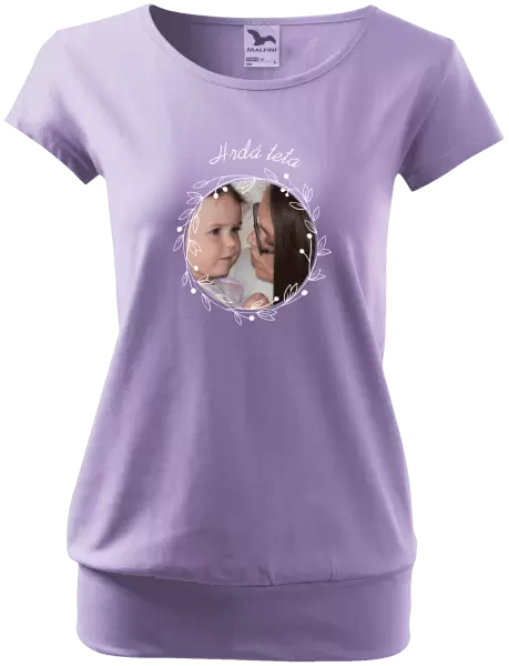 Dámské tričko Hrdá teta