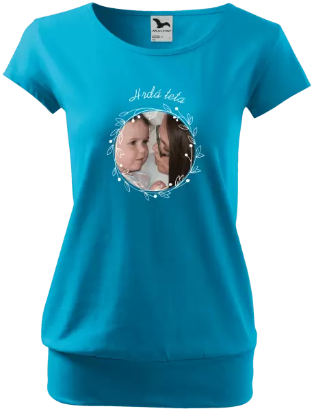 Dámské tričko Hrdá teta