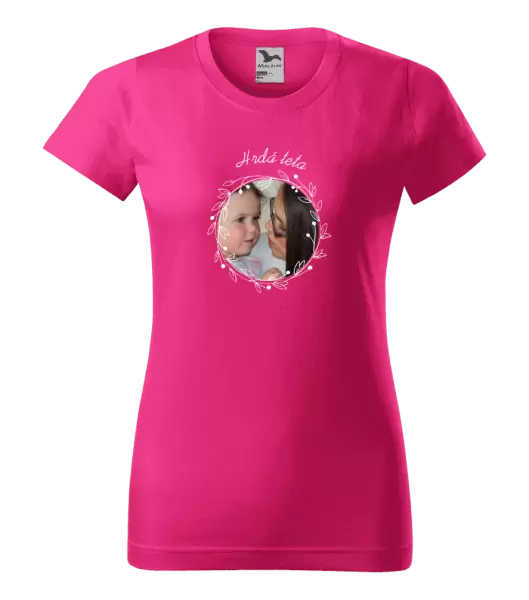 Dámské tričko Hrdá teta