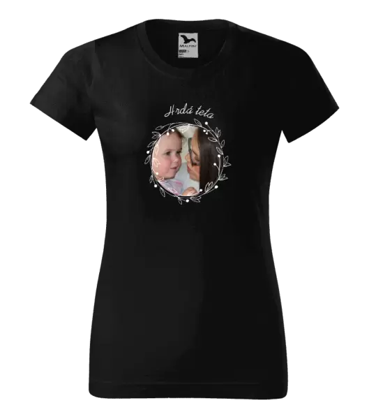 Dámské tričko Hrdá teta