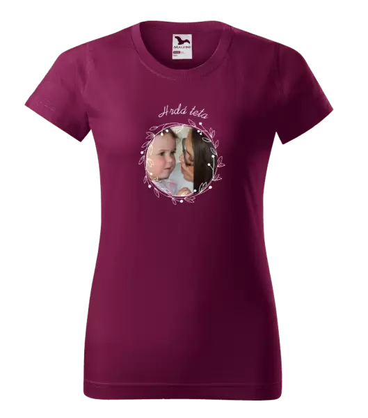 Dámské tričko Hrdá teta