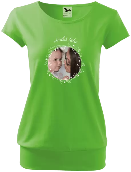 Dámské tričko Hrdá teta