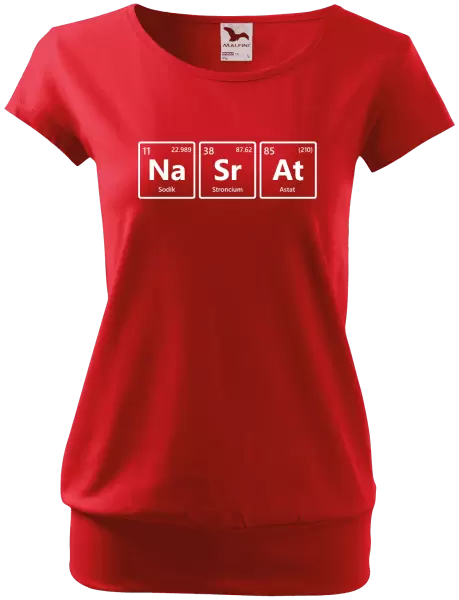 Dámské tričko NaSrAt