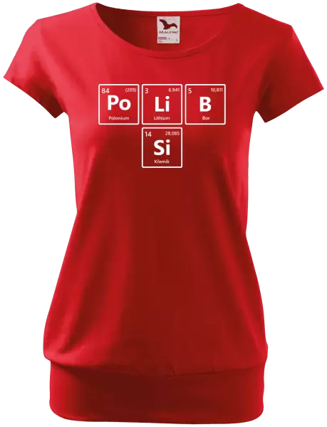 Dámské tričko PoLiB Si