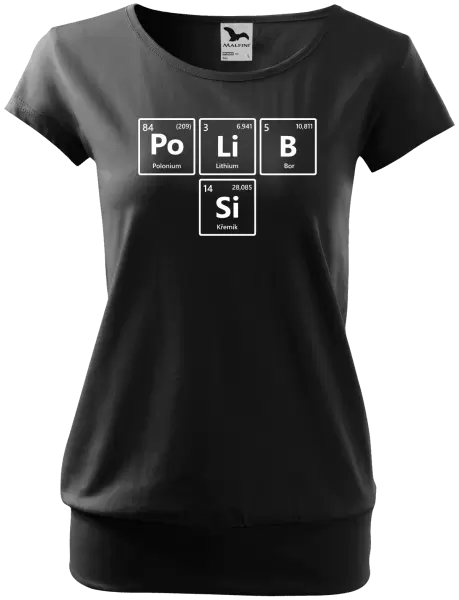Dámské tričko PoLiB Si