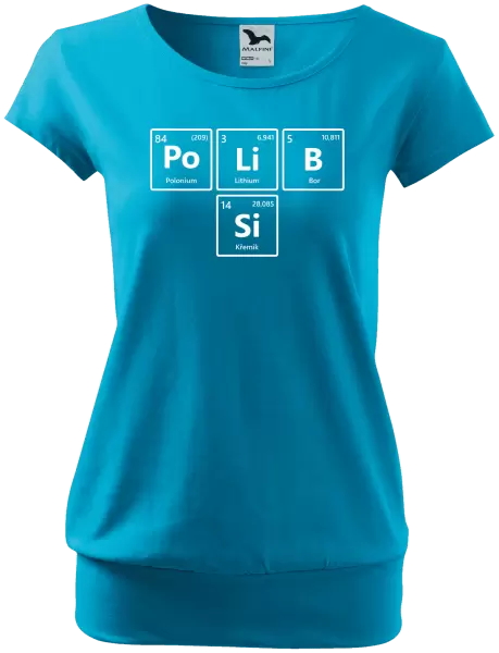 Dámské tričko PoLiB Si