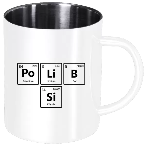 Nerezový hrnek PoLiB Si