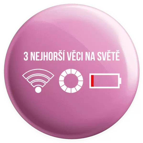 Placka Tři nejhorší věci na světě