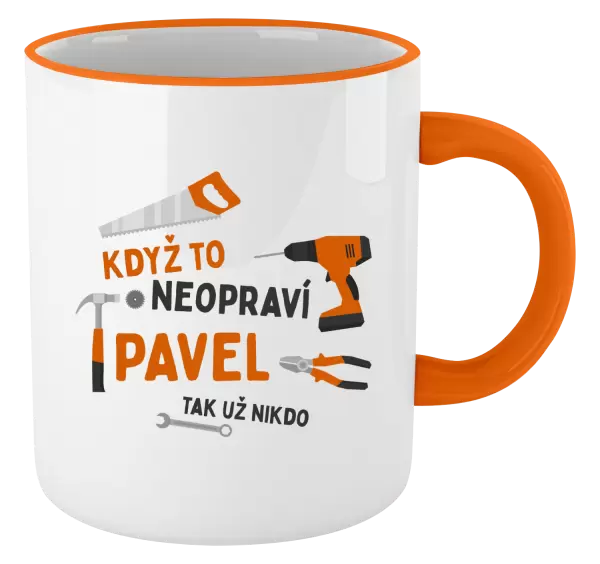Hrnek Když to neopraví jméno, tak už nikdo