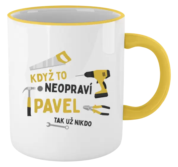 Hrnek Když to neopraví jméno, tak už nikdo