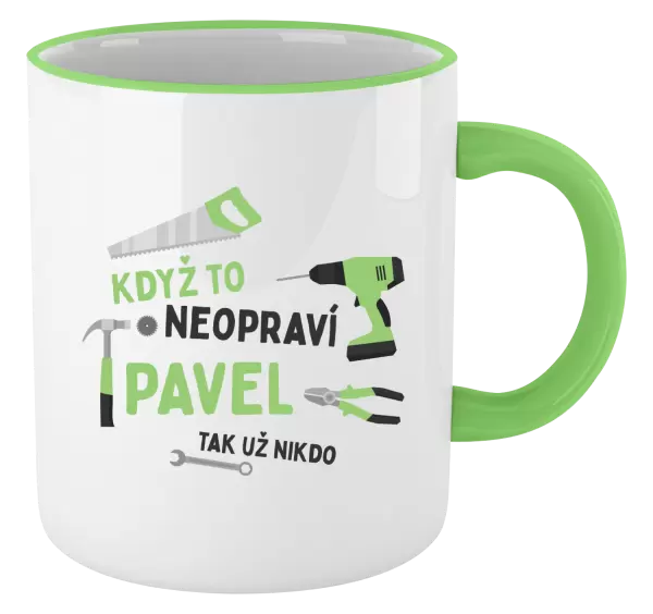 Hrnek Když to neopraví jméno, tak už nikdo
