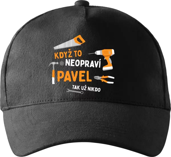 Kšiltovka Když to neopraví jméno, tak už nikdo