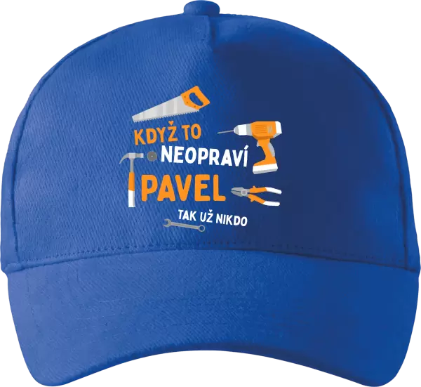 Kšiltovka Když to neopraví jméno, tak už nikdo