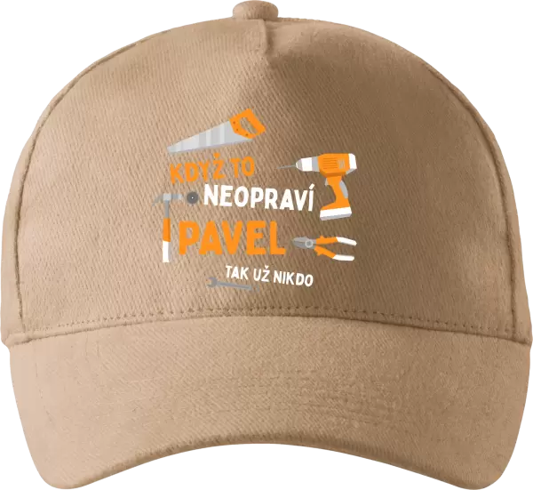 Kšiltovka Když to neopraví jméno, tak už nikdo