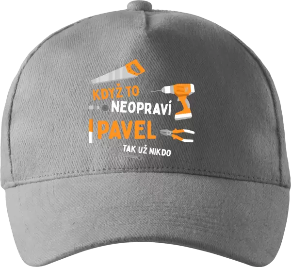 Kšiltovka Když to neopraví jméno, tak už nikdo