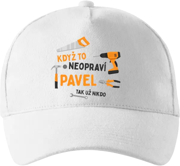 Kšiltovka Když to neopraví jméno, tak už nikdo