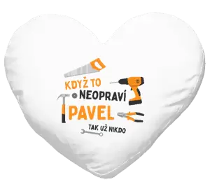 Polštář Když to neopraví jméno, tak už nikdo