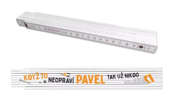 Skládací metr Když to neopraví jméno, tak už nikdo