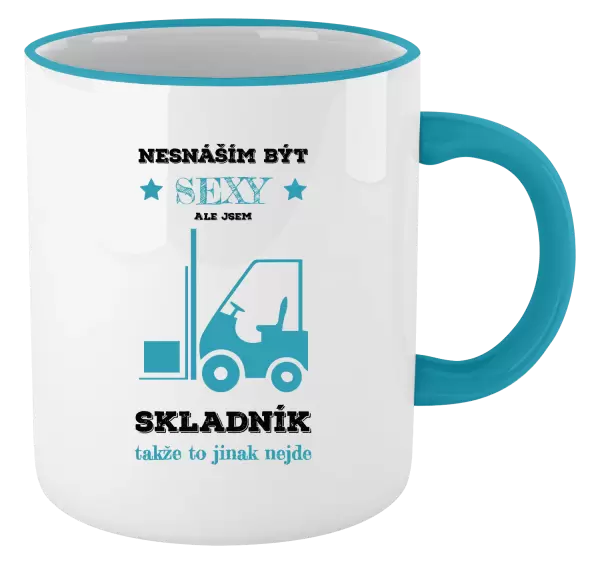 Hrnek Nesnáším být sexy, ale jsem skladník