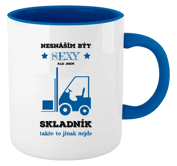 Hrnek Nesnáším být sexy, ale jsem skladník