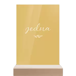 Papírové číslo stolu YVONE