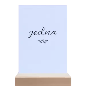 Papírové číslo stolu YVONE