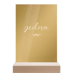 Plexi číslo stolu YVONE