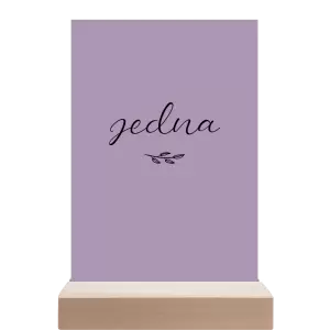 Papírové číslo stolu YVONE