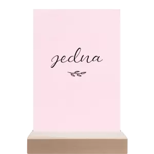 Papírové číslo stolu YVONE