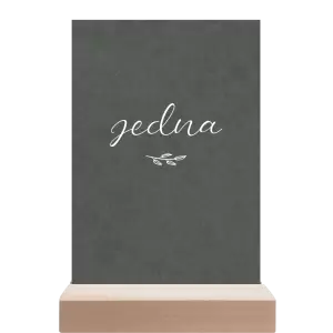 Papírové číslo stolu YVONE