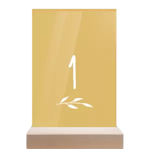 Papírové číslo stolu LENNY