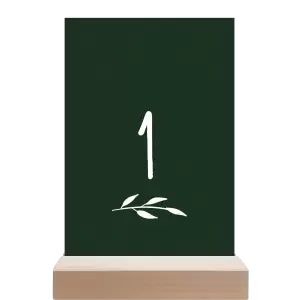 Papírové číslo stolu LENNY