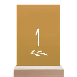 Papírové číslo stolu LENNY