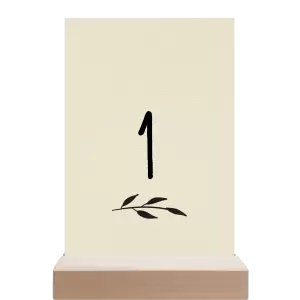 Papírové číslo stolu LENNY